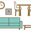 72.   家具と家電とカーテンを新調する　