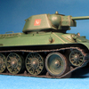 1/35 T-34/76 プラウダ高校仕様　劇場版　レビュー