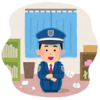 自宅警備員から警備員へ