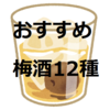 【おすすめ梅酒】ビール派が選んだ通販で買える美味しい梅酒12選