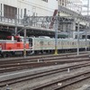 入れ換え「205系(Y5)」・安中貨物・入れ換え「D51 498(SL試運転HM)」・「カシオペア」 in大宮駅