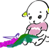 文月 ノウゼンカズラ やへむぐら 季節のイラスト