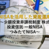 【投資】いまさら聞けないNISAを活用した資産運用 ～少額投資非課税制度 株式 投資信託 一般NISA つみたてNISA～