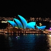 Vivid Sydneyライトアップ(Vivid Circular Quay, Opera House and Harbour Bridge)