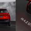 「新型CX-5（欧州仕様）」に用意されるウェルカムランプはリアバンパー後方も"MAZDAロゴ"で照らす。