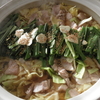 【ある日の晩御飯】豚バラ肉でもつ鍋風のお鍋を