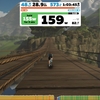 出来なくなったMed、ローラー83、Zwift - SST (Med)、休憩有り