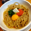 吉田製麺 明太かま玉そば 追い飯