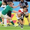 日本が優勝候補アイルランドを19対12で破る！