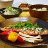 ☆サーモンのパン粉焼き＆大根とかにかまのマヨポンあえ☆