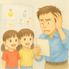 【双子子育て】父の威厳、6歳で終了!? 書面で“お弁当指示”を送ってくる双子の話(; ･`д･´)