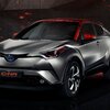 高出力ハイブリッドを2018年発表！トヨタ C-HR ハイパワーコンセプト 公開