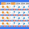 来週はお天気がすっきりしない