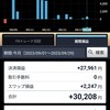 2023年9月の投機収支