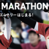当選の祈りをこめて…。東京マラソン2016　先行エントリーだん。