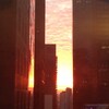 マンハッタンの朝陽