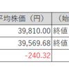 【投資日記】国内株式市場売買取引週間結果。日経平均株価、TOPIXは続落も保有株は続伸（7月7日から11日）