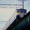 多摩川を渡る中距離電車　－１－