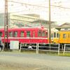 仏生山駅で出会った赤い電車と