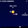 【　月 ＋ 火星　接近　】／太陽風磁場がやや強まっています。