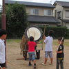 虫送り太鼓の練習