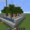 【マイクラ】簡単な植林場の作り方｜水流で苗木を自動回収・複数種類にも対応可能