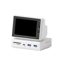 デスクにレトロな遊び心を。Hagibisの多機能ミニモニターが「サブディスプレイ兼ハブ」として想像以上に便利だった件。