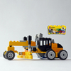 レゴ：モーターグレーダーの作り方 LEGOクラシック10696だけで作ったよ (説明書、組み換えレシピ)　はたらくくるま