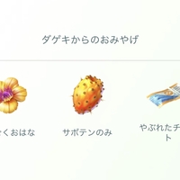 ダゲキからのおみやげ。