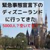 緊急事態宣言下のディズニーランドに行ってきた【空いている？待ち時間は？】