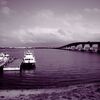 琵琶湖大橋付近での琵琶湖写真