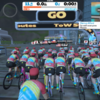 zwift その164 Tour of Watopia Stage 1: Shorter Ride