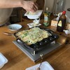 お昼はたこ焼き