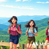 アラフォー女子、笠置山で絶景忘年会！温もりと友情を胸に