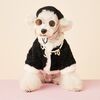 シャネル 犬服 冬 もこもこ ルイヴィトン 猫ジャケット Supreme ペット 首輪リード