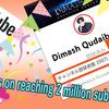 【祝】ディマシュ YouTube200万登録者数【Dimash】