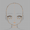 【3D】Blenderで女の子モデルを作ろう・顔の造形