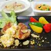 ☆チキンステーキ♪タルタルソースがけ＆ポテトのスープパスタ☆