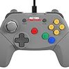 ニンテンドー64用 コントローラー Retro Fighters Brawler64 Controller Gray) [SRPJ2185]