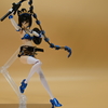 創彩少女庭園　結城 まどか【水着】＆PLAMAX GP-03 メイドロイド・クロエ ギルティプリンセスのヘッドMIXで戦士風