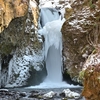 竜返しの滝　氷瀑😊