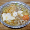 今日の食べ物　夜食に鶏ちゃんこ鍋