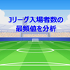 ～最も多い入場者数の範囲は？～Jリーグ入場者数の最頻値を分析