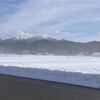 大雪が去って春の陽気