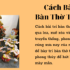 Bày bàn thờ Thần Tài chuẩn Phong Thủy