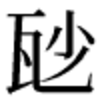 単位と漢字の規則性