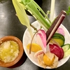 東京 新小岩 おばんざい「ori」 彩り野菜の味噌バーニャカウダー