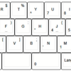 キーボード配列と言語・作業