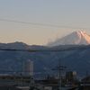 富士山と御坂山地