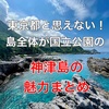 【神津島】東京都とは思えない⁉︎ エメラルドグリーンの海と温泉とノスタルジックな島の風景と